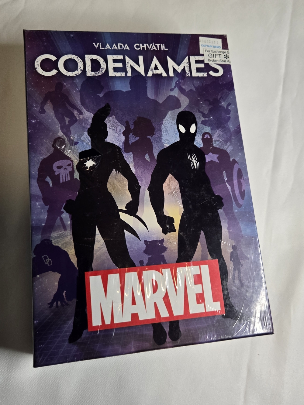 Marvel Vlaada Chvatil Codenames Agents of SHIELD Hydra Card Game Sealed New MCU